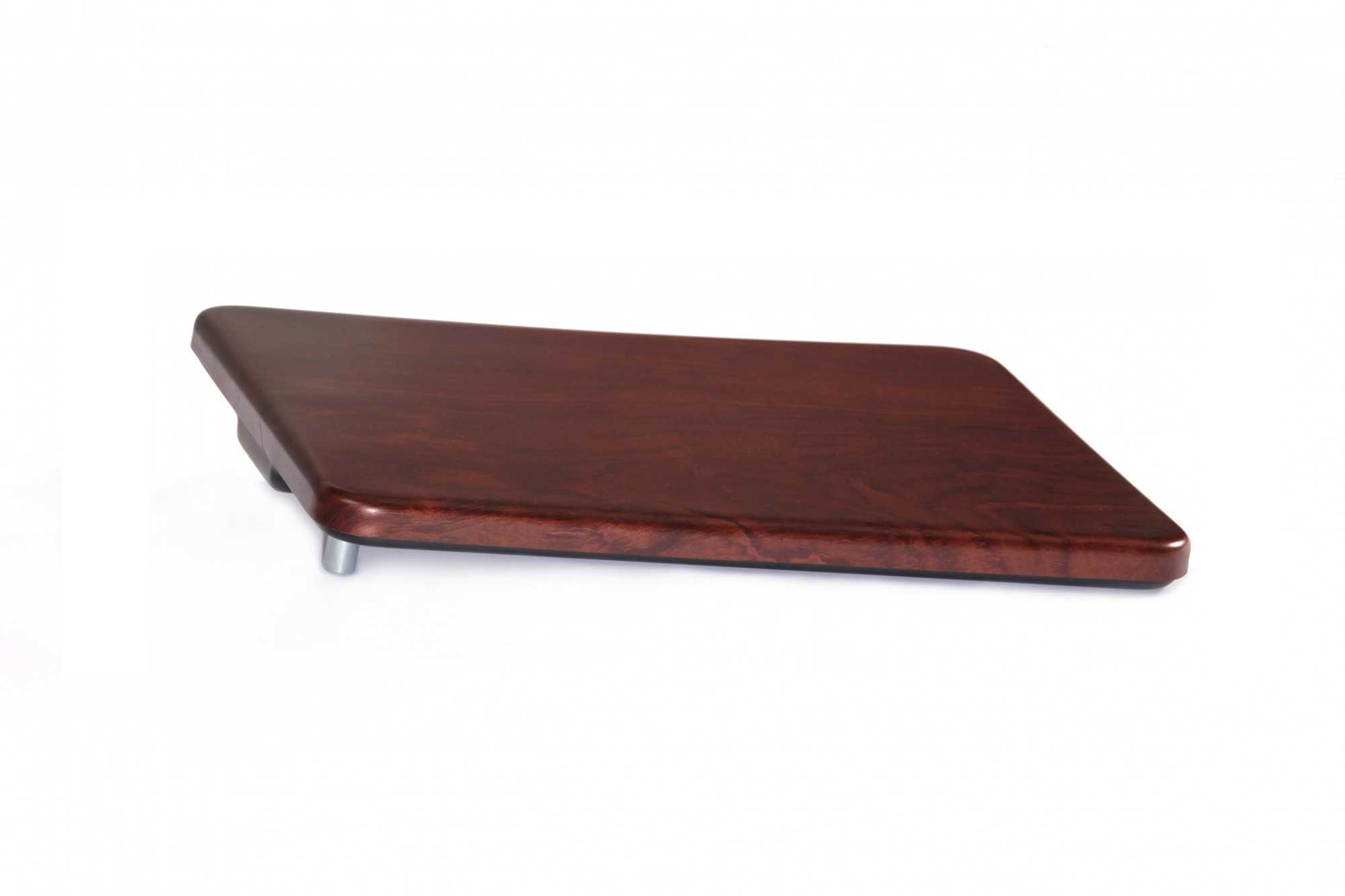 Plastic Table Top with Extended Shaft in Wood grain finish for standard grommet (no extensions needed)