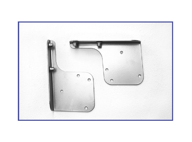 Bracket "C" (left & right) is used to attach a wood backrest to the 692 series.